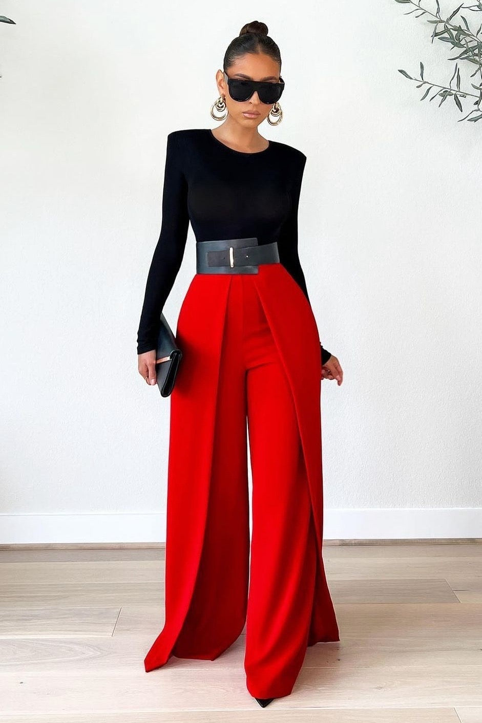 PANTALON QUEEN ROJO