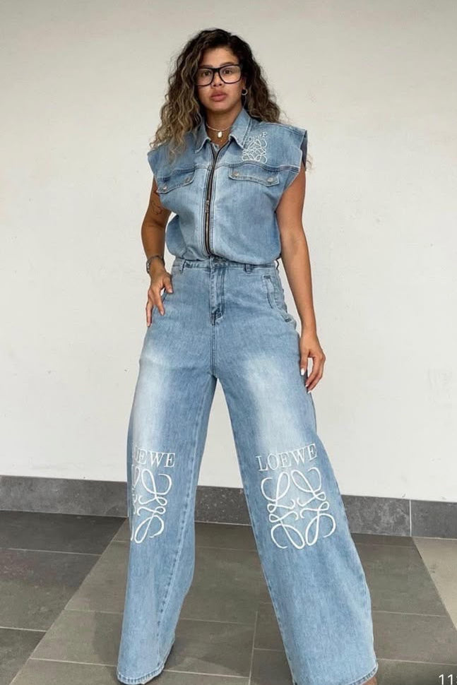 SET CHALECO PANTALON LOEWE