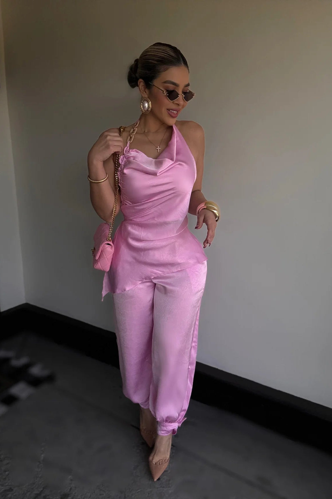 SET CONJUNTO SATIN ORIANA ROSA nos llega 5 de febrero