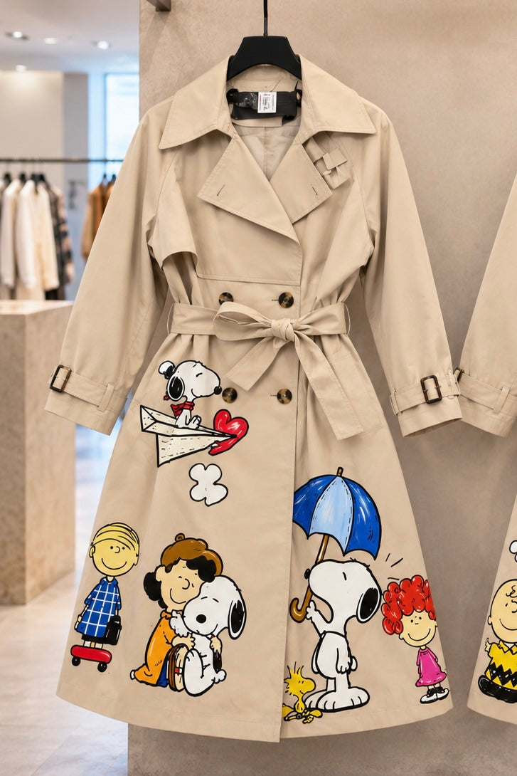 GABARDINA SNOOPY MEDIA