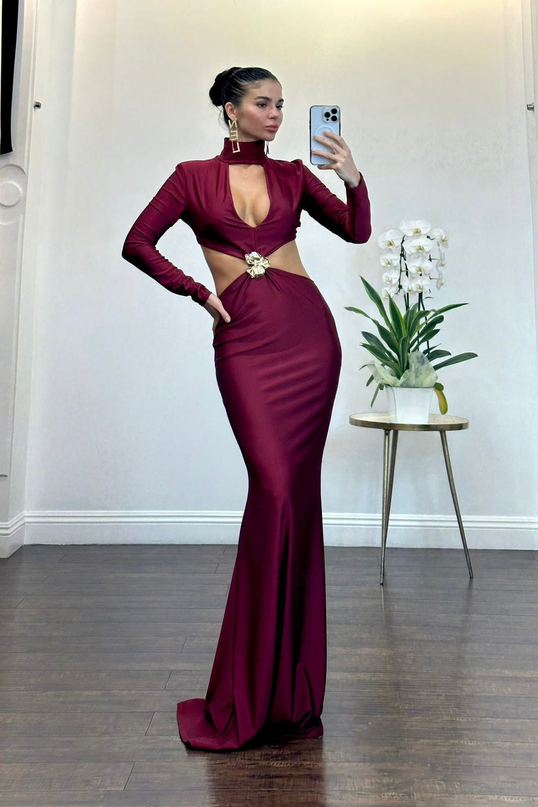 MAXI VESTIDO VALENTINA ROJO