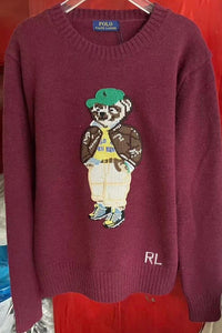 SUETER TEDDY BEAR VINO