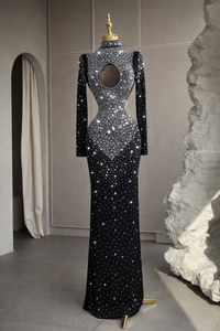 MAXI VESTIDO VENICE CRISTALES