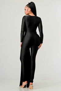 JUMPSUIT FANTASY NIGHT NEGRO ESTOLA