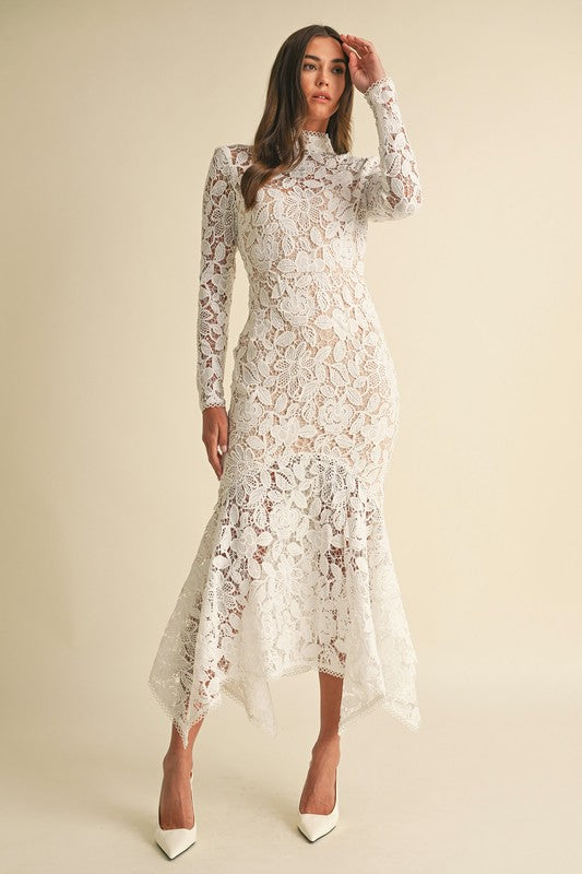 VESTIDO MARIA BORDADO BLANCO