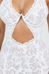 MAXI VESTIDO LOLA SIRENA BLANCO