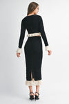 CONJUNTO SET DIXIE NEGRO/NUDE