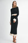 CONJUNTO SET DIXIE NEGRO/NUDE
