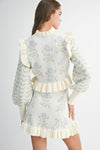 SET CONJUNTO GARDEN SUETER FALDA