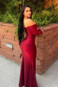 MAXI VESTIDO LEXY VINO SIRENA