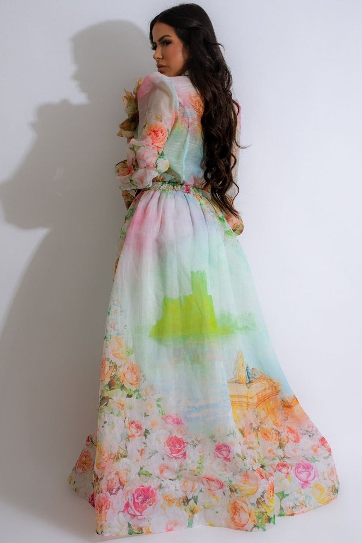 MAXI SET VESTIDO BLOSSOM FLORAL