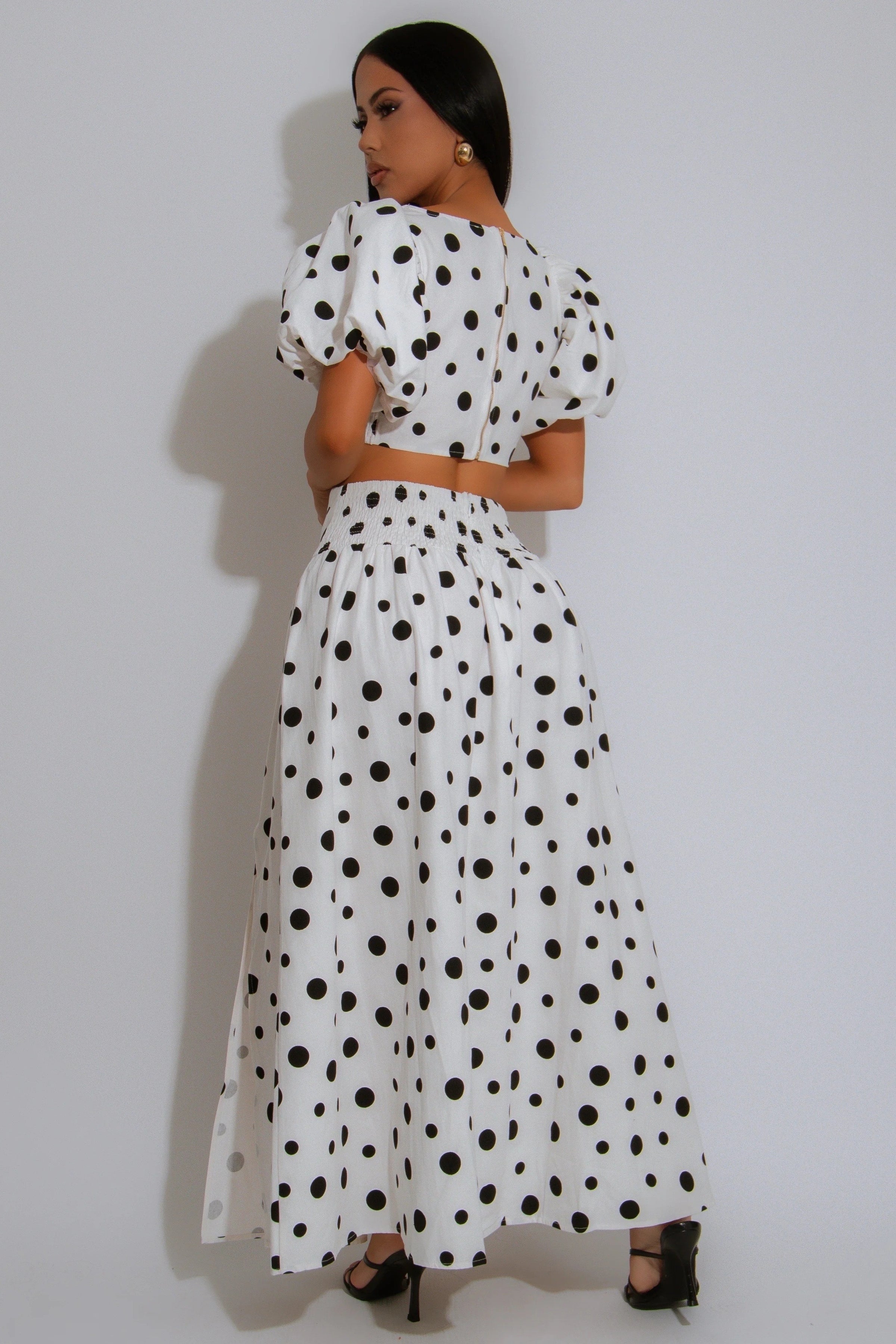 SET MAXI PUNTOS TOP FALDA
