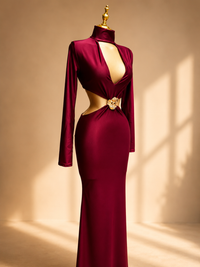 MAXI VESTIDO VALENTINA ROJO