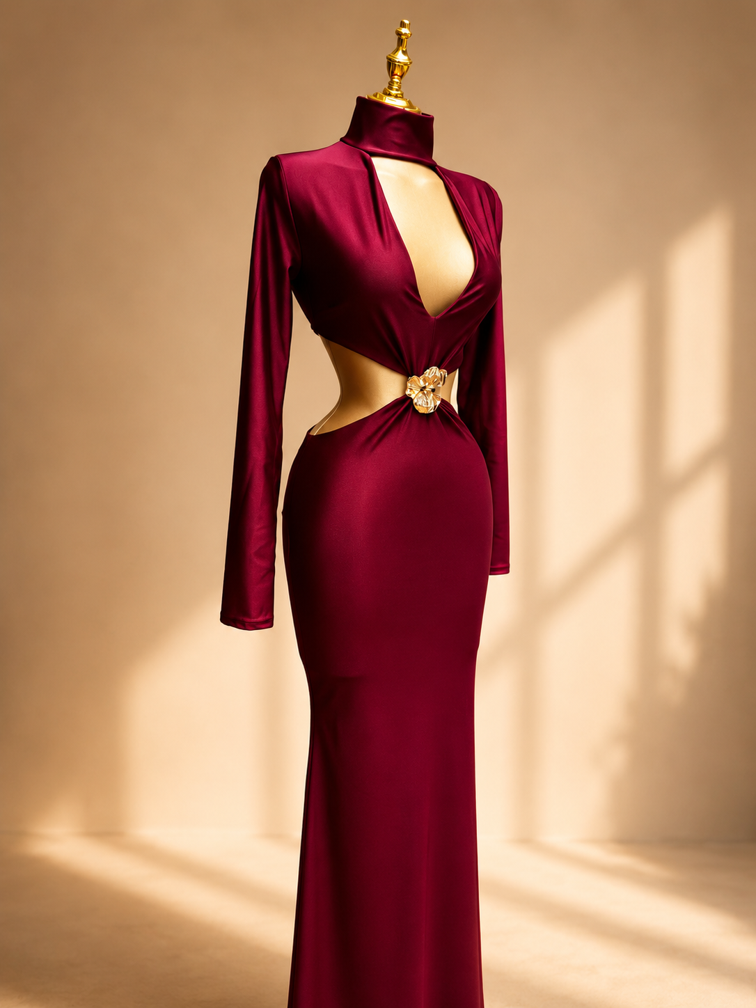 MAXI VESTIDO VALENTINA ROJO
