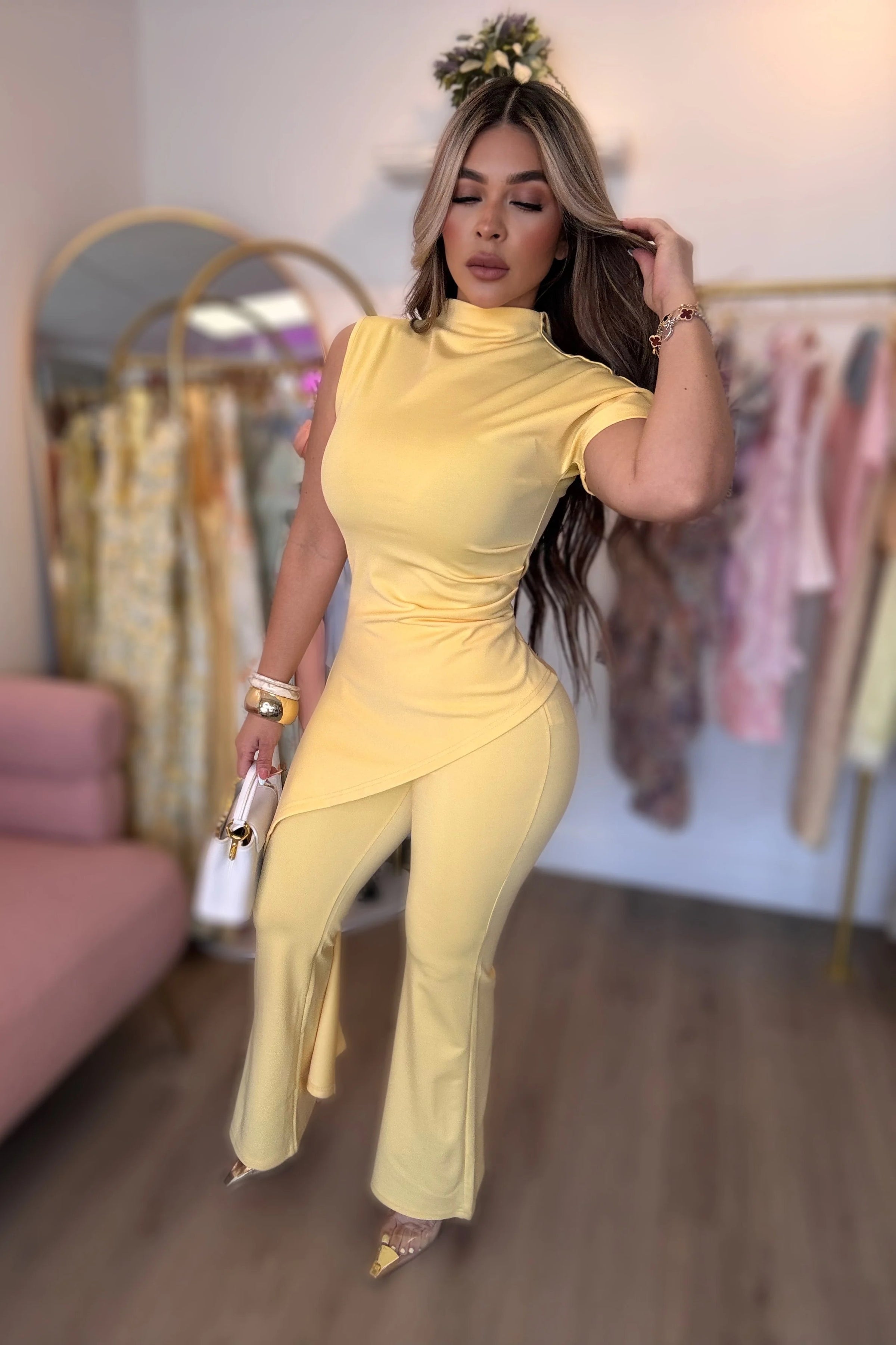 JUMPSUIT AMARILLO PASTEL