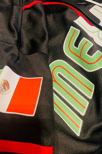 JERSEY MEXICO NEGRO ESTAMPADO