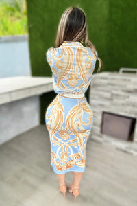 SET CONJUNTO LOANA TOP FALDA PENSIL