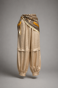 PANTALON SATIN JOGGER MASCADA DORADO