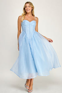 MAXI VESTIDO BABY BLUE ORGANZA