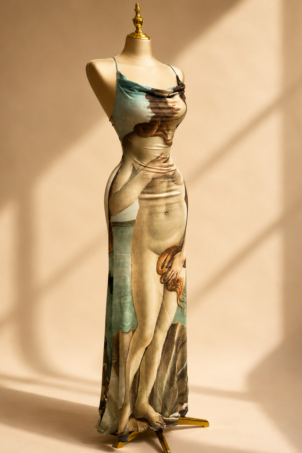 MAXI VESTIDO VENUS BOTTICELLI