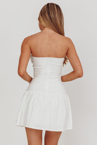 VESTIDO BABY WHITE MOÑO