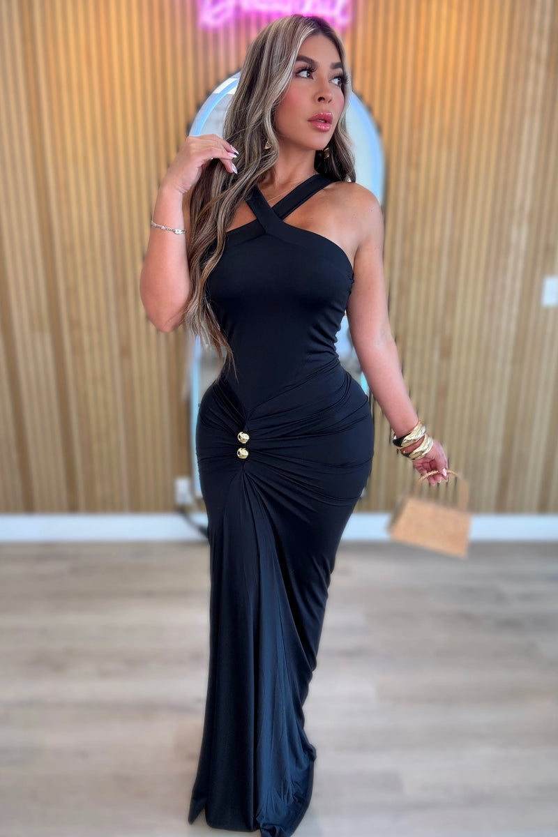 VESTIDO MAXI DAYANA NEGRO
