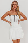 VESTIDO BABY WHITE MOÑO