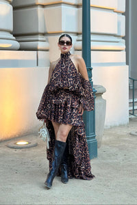 MAXI SET MEDITERRANEO VOLANTES ANIMAL PRINT