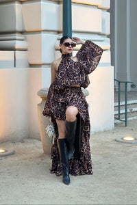 MAXI SET MEDITERRANEO VOLANTES ANIMAL PRINT