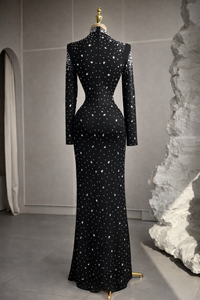 MAXI VESTIDO VENICE CRISTALES