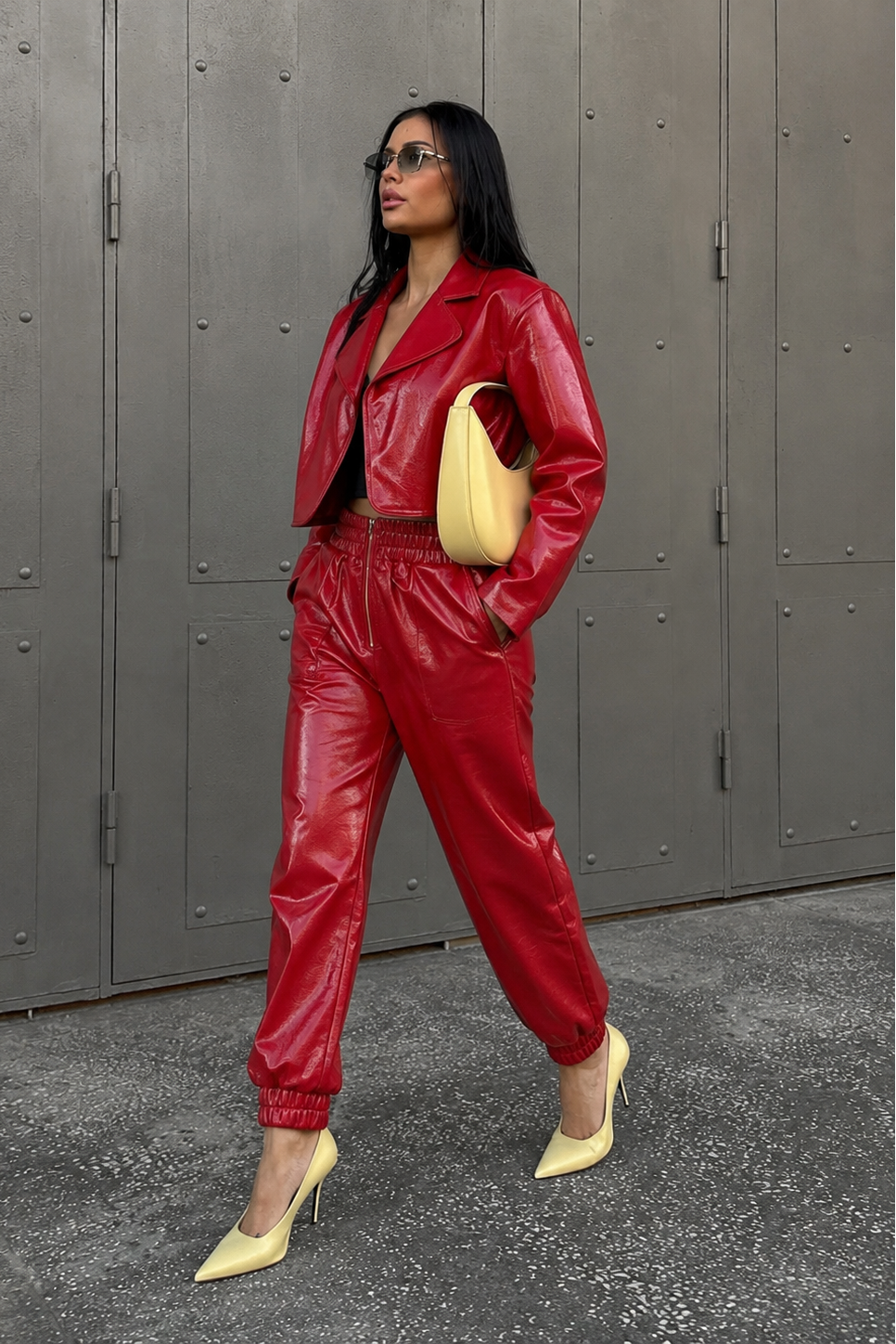 SET KALIA PIEL ROJO