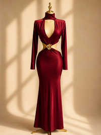 MAXI VESTIDO VALENTINA ROJO
