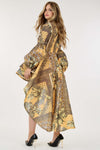 VESTIDO-GABARDINA IRREGULAR MESH MARTINA