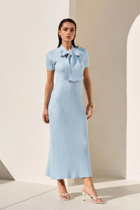 VESTIDO BABY BLUE TEJIDO