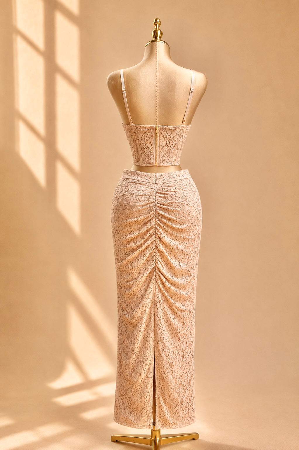 SET CONJUNTO DAYANA ENCAJE NUDE