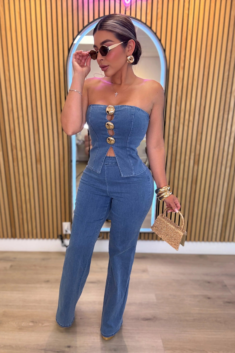 SET CONJUNTO MILANA MEZCLILLA
