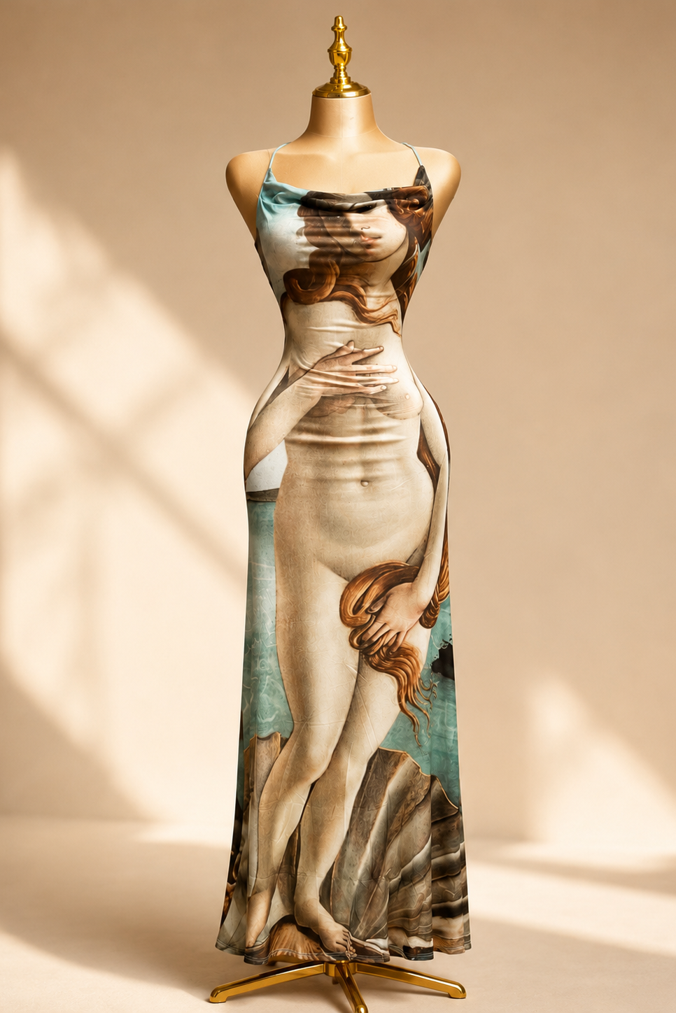 MAXI VESTIDO VENUS BOTTICELLI