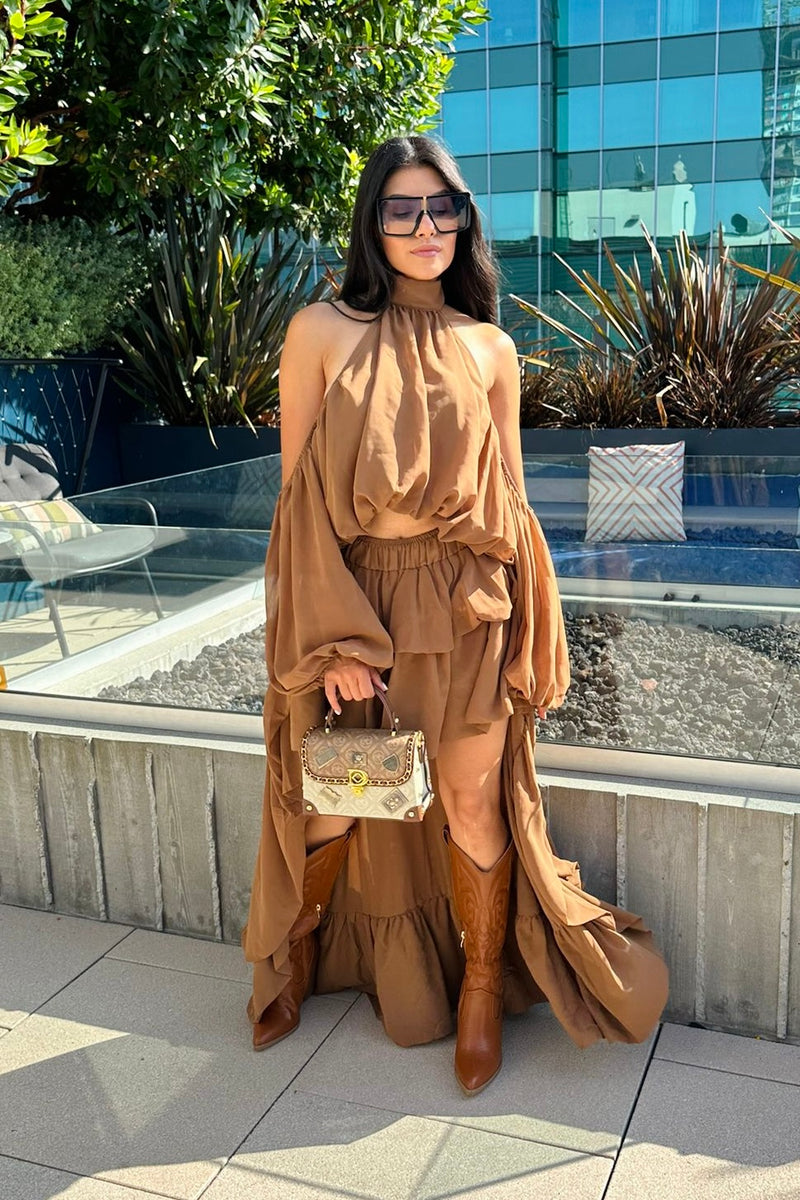 MAXI SET MEDITERRANEO VOLANTES MOCHA