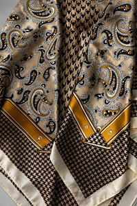 PANTALON SATIN JOGGER MASCADA DORADO