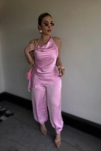 SET CONJUNTO SATIN ORIANA ROSA nos llega 5 de febrero