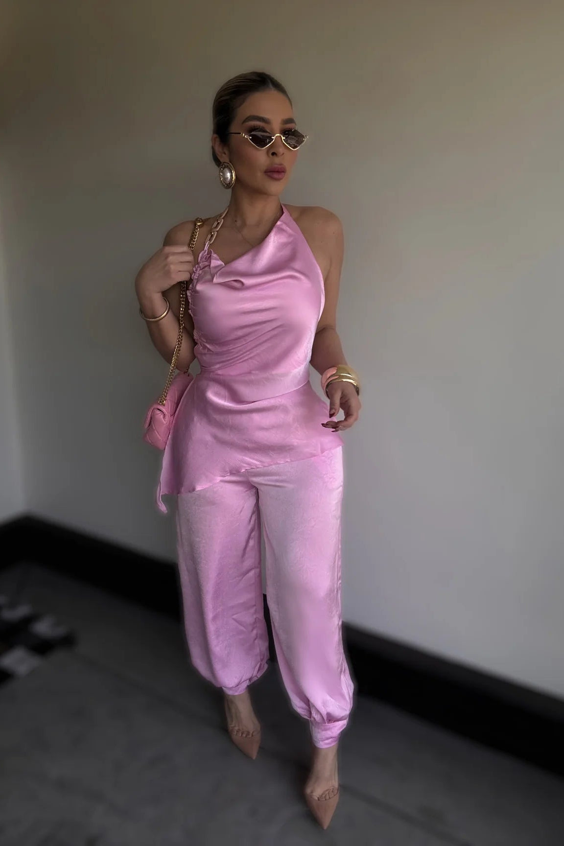 SET CONJUNTO SATIN ORIANA ROSA nos llega 5 de febrero