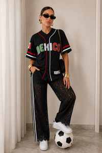 SET SPORT MEXICO JERSEY,TOP Y PANTALON