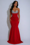 MAXI VESTIDO YARI ROJO CRISTALES 26/01/25