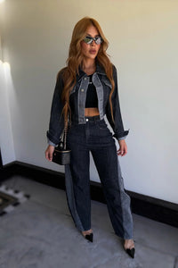 SET DOS MEZCLILLAS CHAMARRA PANTALON