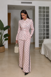 SET PUNTOS ROSA DUPE ADIDAS PEPLUM