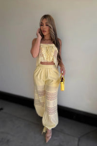 SET CONJUNTO SWEET AMARILLO
