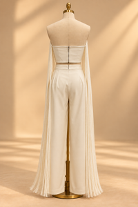 CONJUNTO SET BARBILLAS CREMA