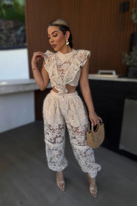 SET CONJUNTO AMOUR2 ENCAJE NUDE