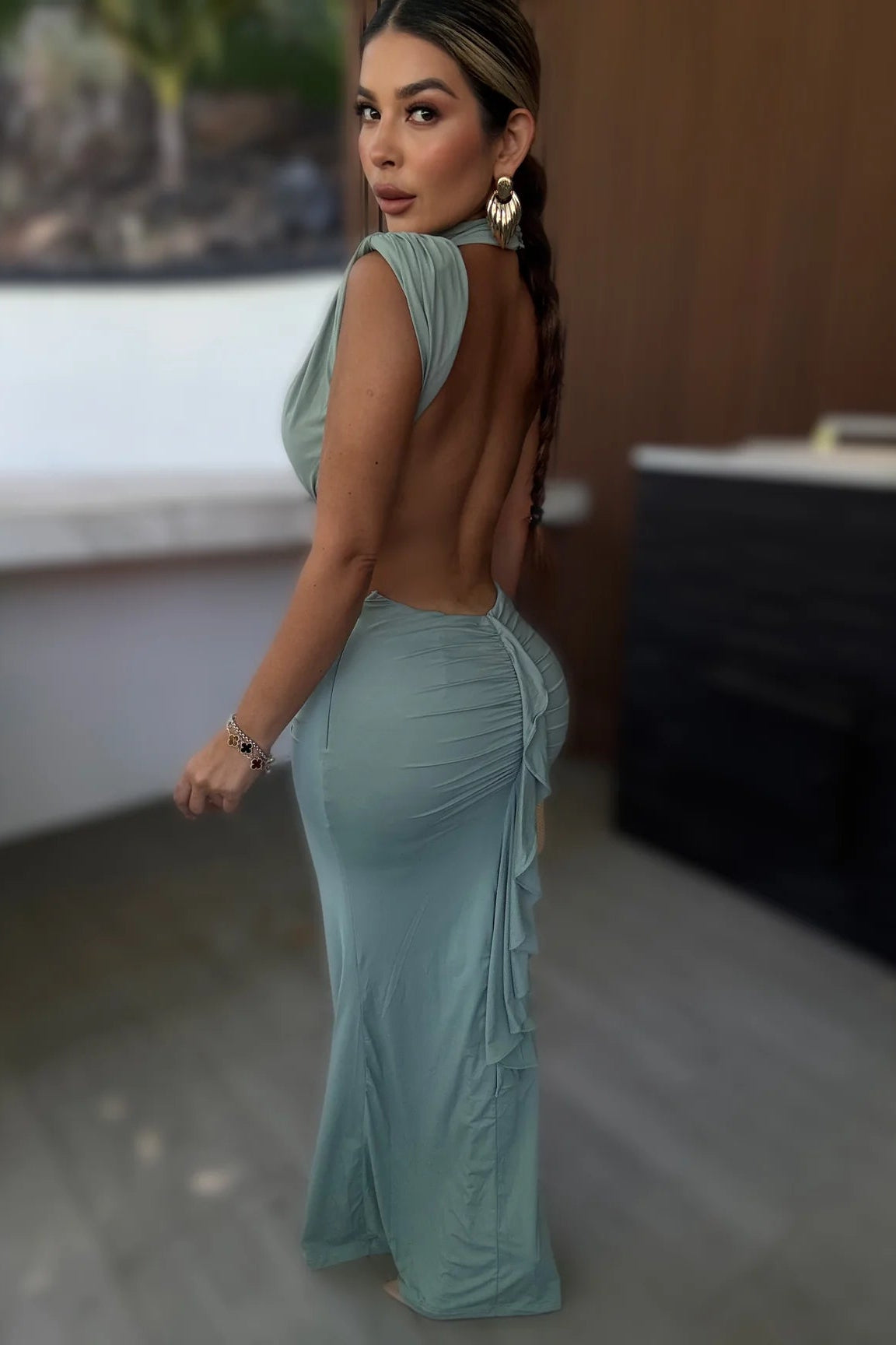 MAXI VESTIDO MILLIE VERDE