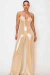 JUMPSUIT METALICO SERPIENTE GOLD